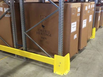 USAs ambassade, lagerhyllevakter - nytt lagerutstyr, levering, montering